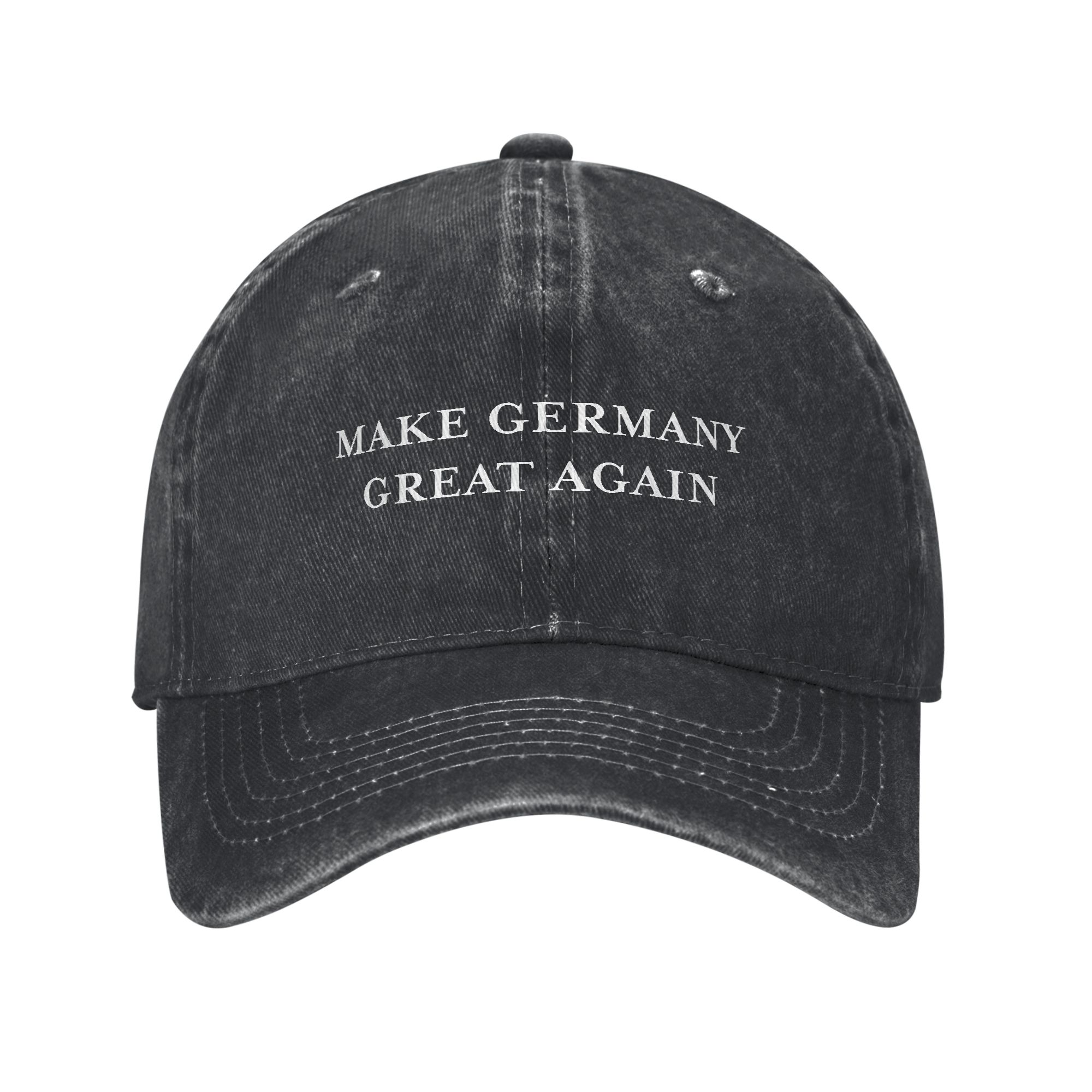 Street Fashion Germany - サマーメイクドイツを再び偉大にする野球帽太陽防止デザインウォッシュドトラッカーハットユニセックスメンズストリートスタイルスナップバックキャップ