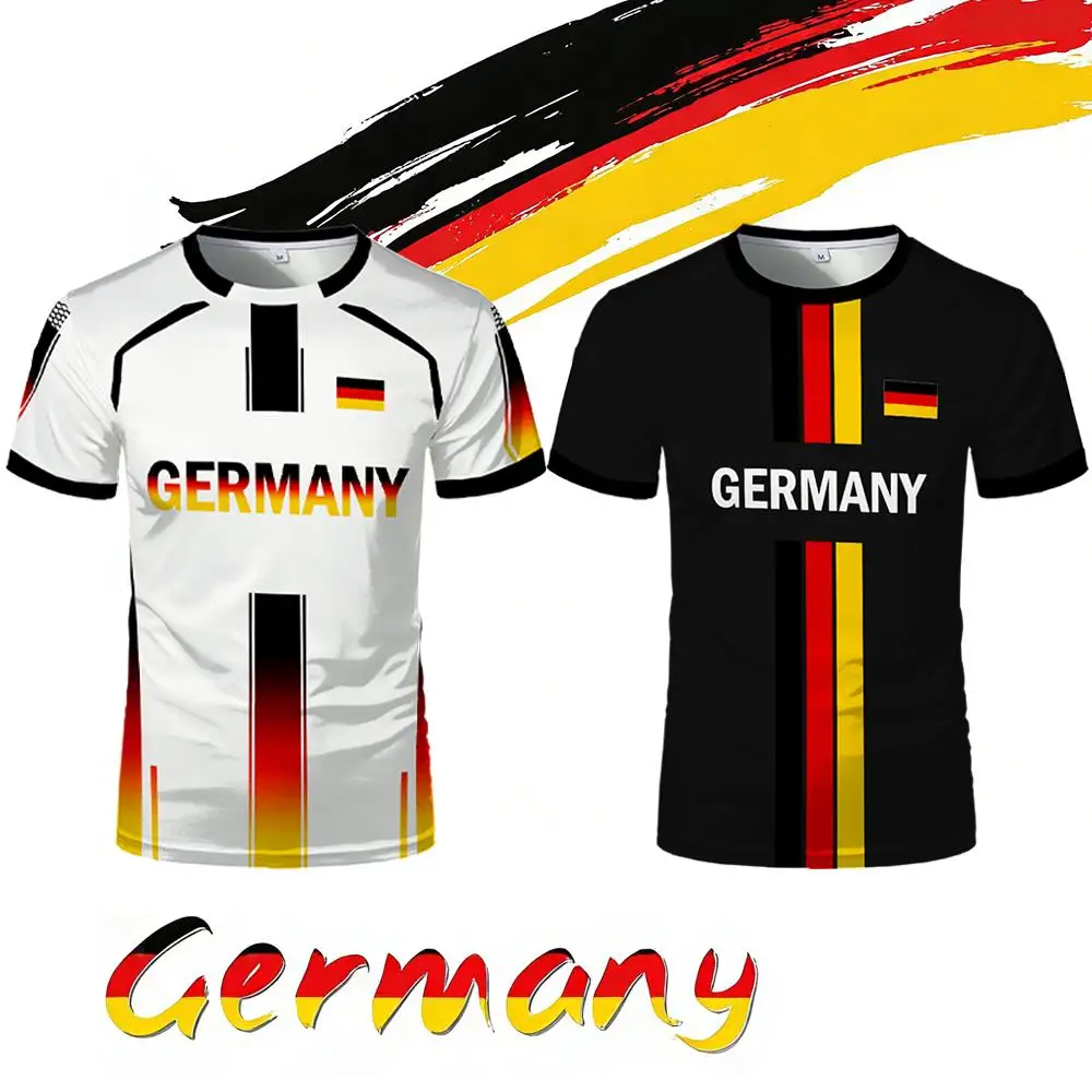 2026年ドイツ国旗マッププリントユニセックスTシャツ、3D - Street Fashion Germany のレビューと価格