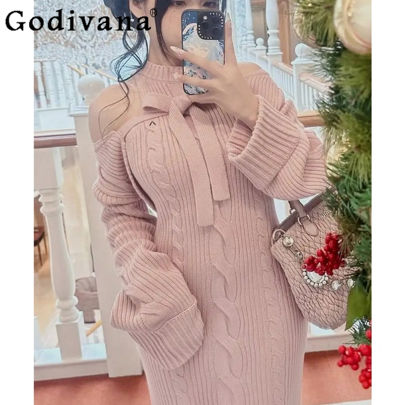 秋冬新作 レディース ピュアデザイアドレス 和風 蝶結び ニ - Japanese Street Fashion Female のレビューと価格