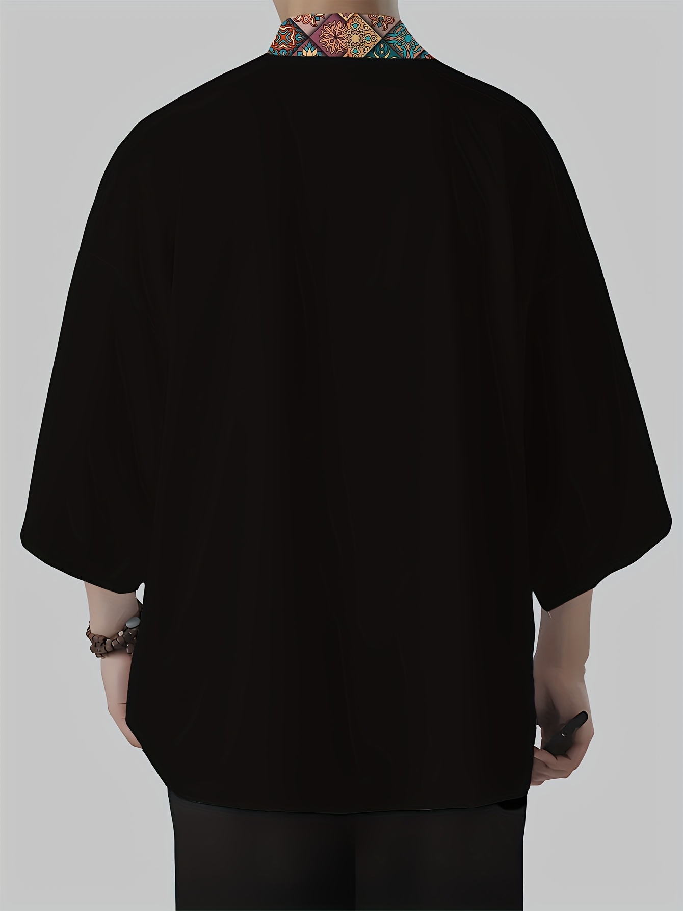 2026年夏メンズ着物3Dプリントデザイン通気性軽量カジュア - Street Fashion Clothing のレビューと価格
