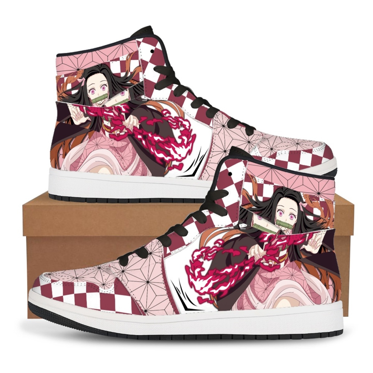 アニメファッションデーモンスレイヤー炭治郎禰豆子キメツスニー - Street Fashion Boy のレビューと価格