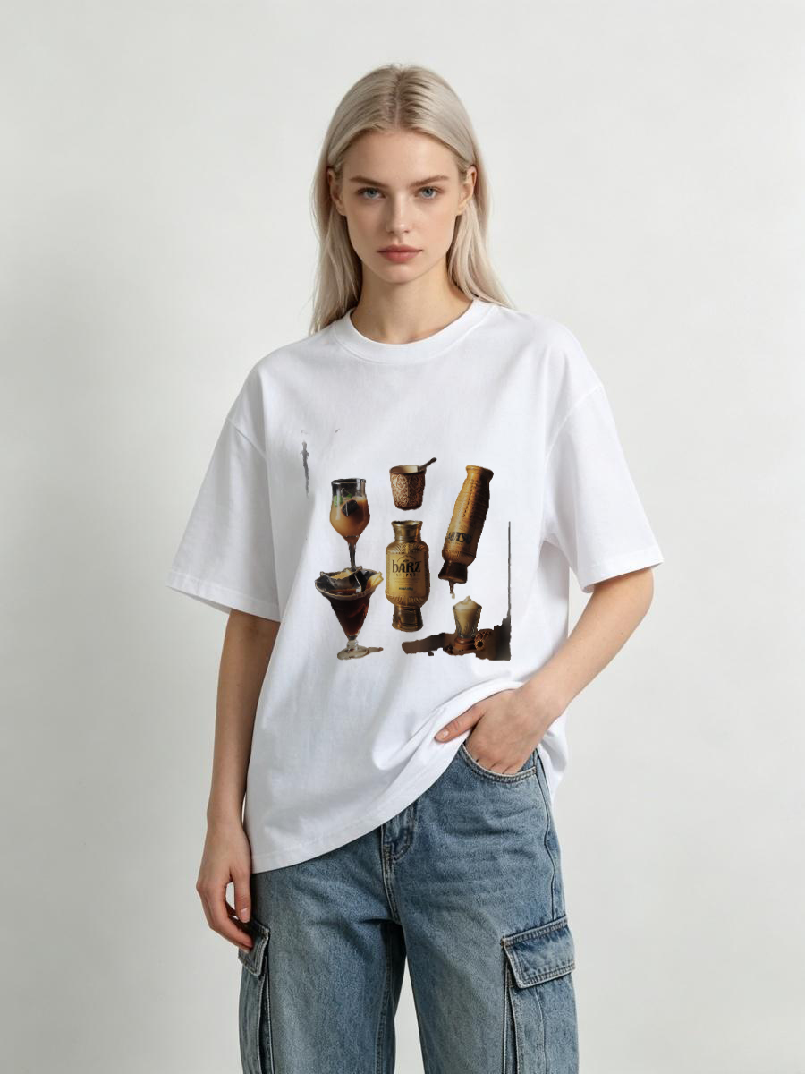 Tシャツ 日本語漢字プリント ゆったり アニメ 漫画 オタク - Japanese Street Fashion Female のレビューと価格
