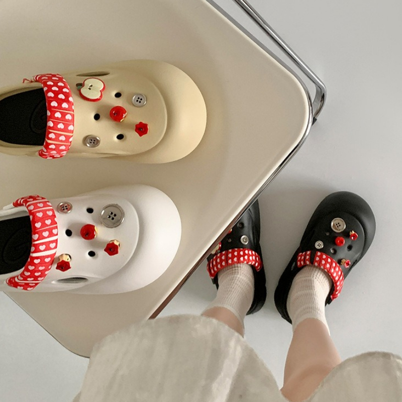 女性ファッションクロッグス室内ストリートスリッパキュートDI - Street Fashion Walking のレビューと価格