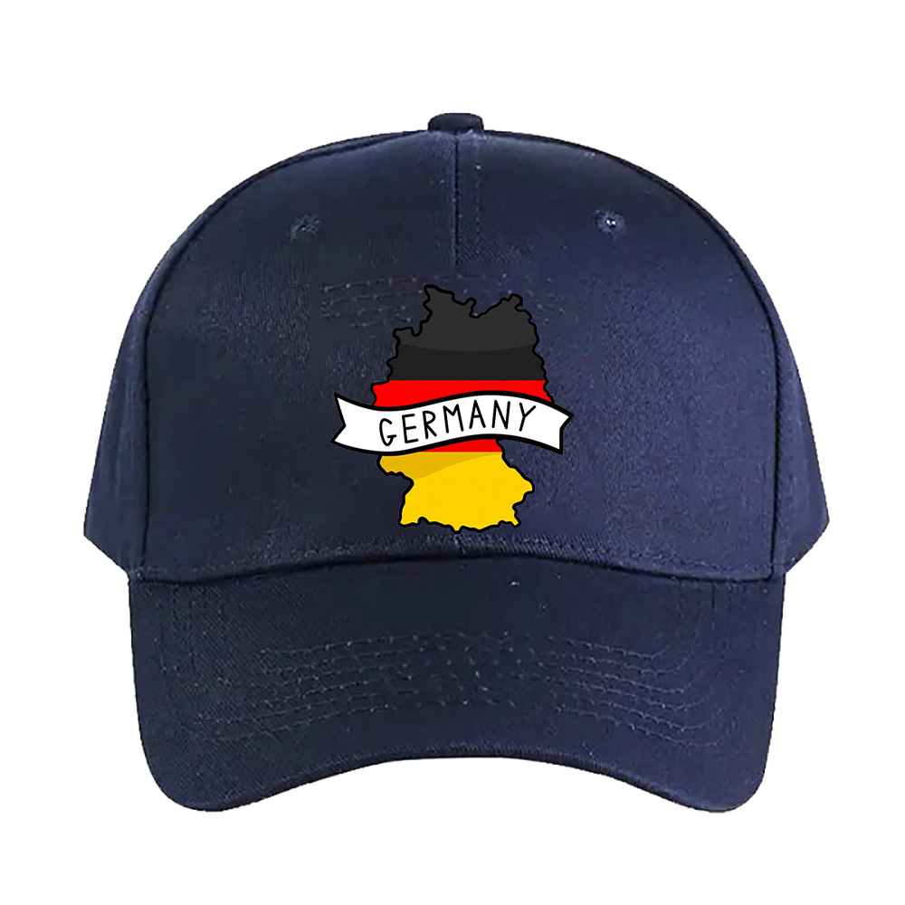 ドイツ国旗地図女性男性野球帽大人用調節可能なカーブしたつば付 - Street Fashion Germany のレビューと価格
