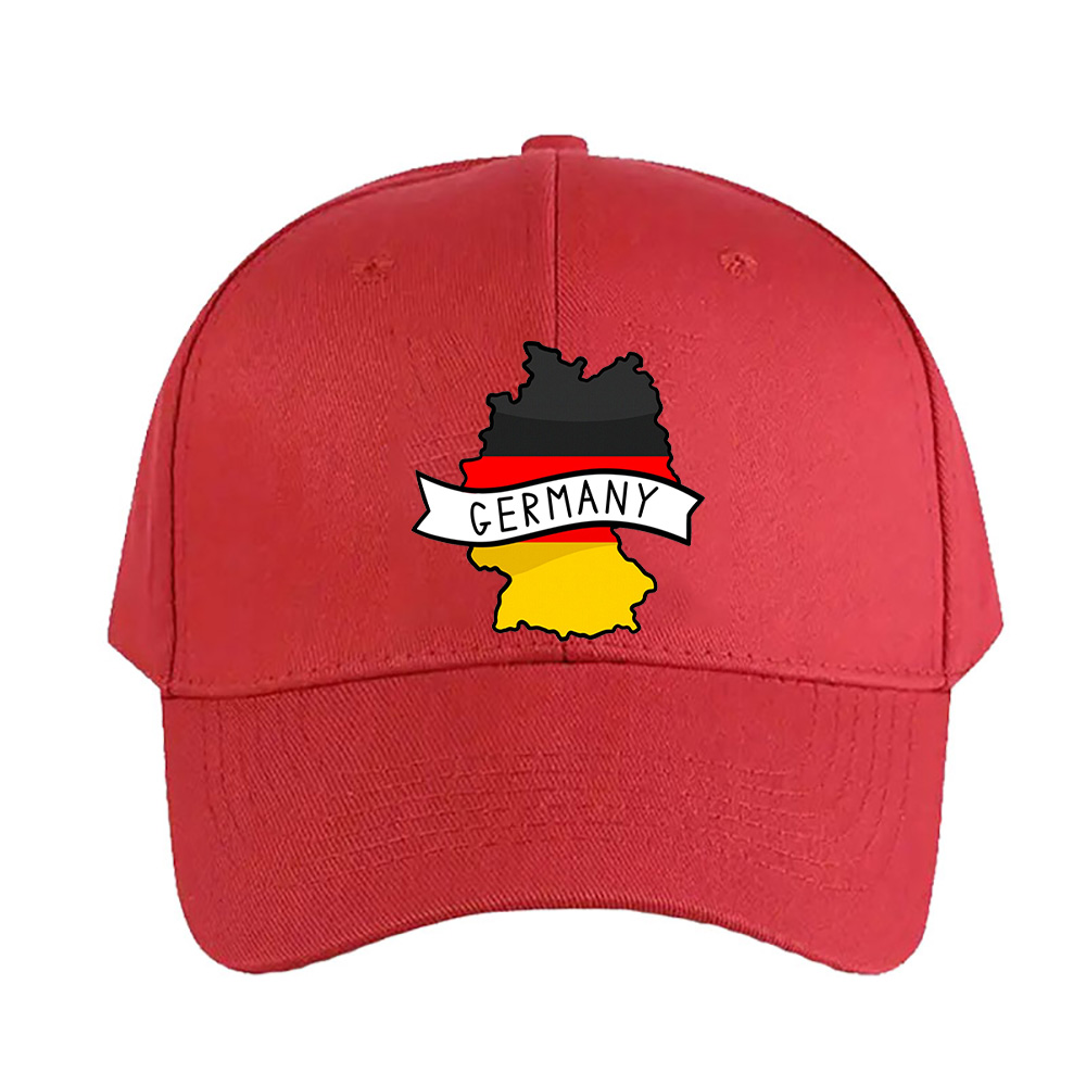 ドイツ国旗地図女性男性野球帽大人用調節可能なカーブしたつば付 - Street Fashion Germany のレビューと価格