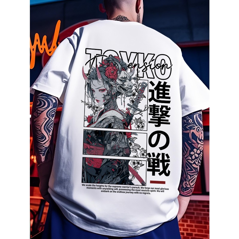メンズカジュアルスポーツストリート Y2K 日本桜女戦士メン - Japanese Street Fashion Female のレビューと価格
