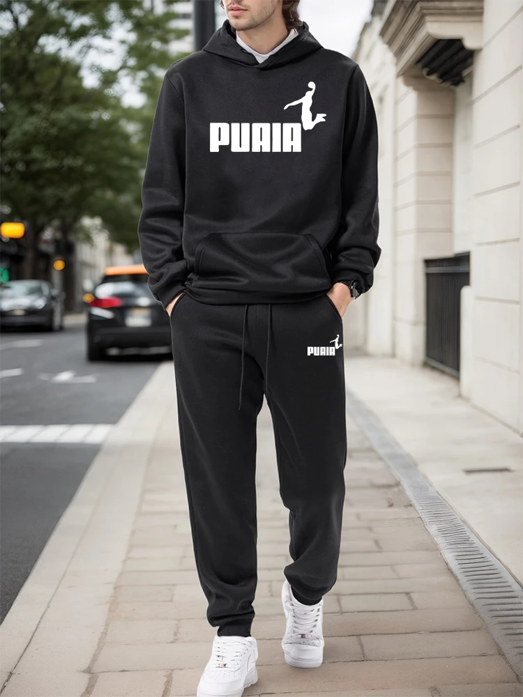 メンズセット/パーカー/パンツ 2026秋冬 カジュアルスポ - Street Fashion Male のレビューと価格
