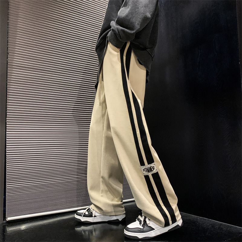2024 メンズカジュアルパンツコーデュロイ韓国スタイルルー - Street Fashion In Korea のレビューと価格