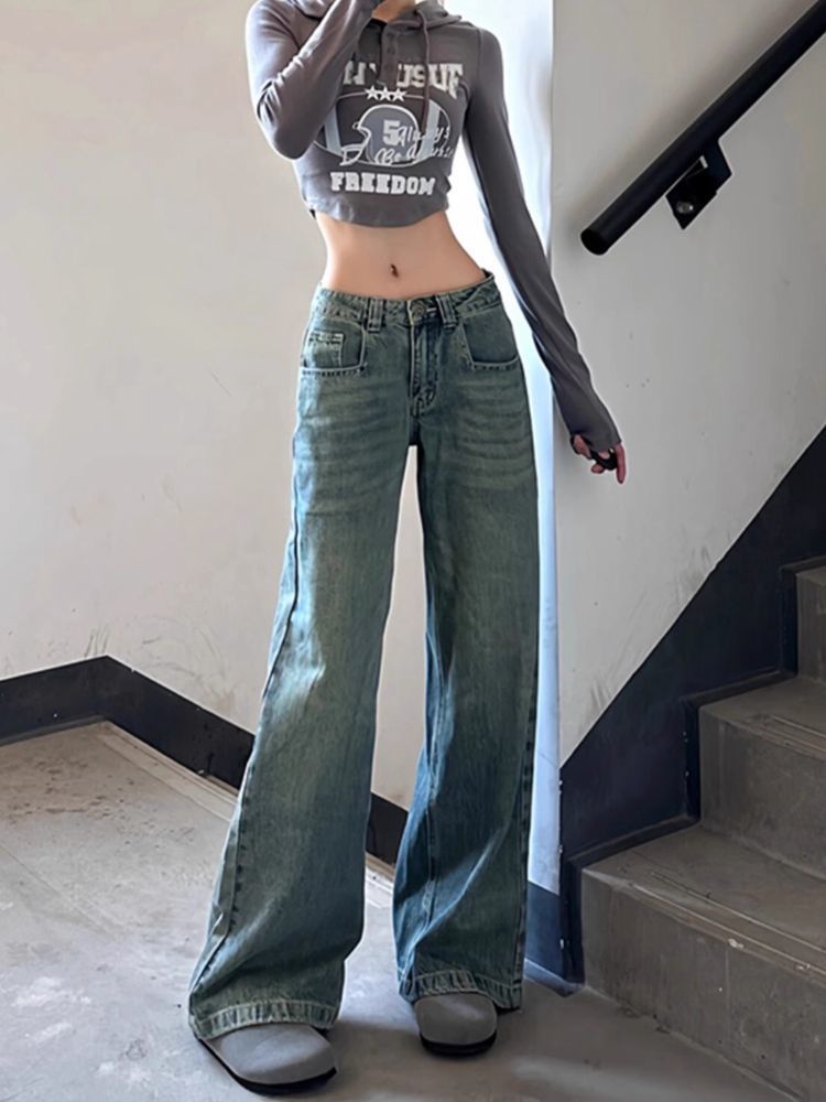 ブラウンジーンズ 原宿 Y2K カワイイ キュート スイート - Japanese Street Fashion Female のレビューと価格