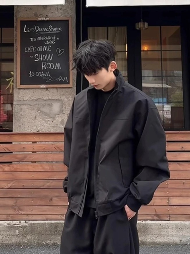 メンズソリッドコーチジャケット春秋ユーティリティカーゴウイン - Coach Jacket Bomber のレビューと価格
