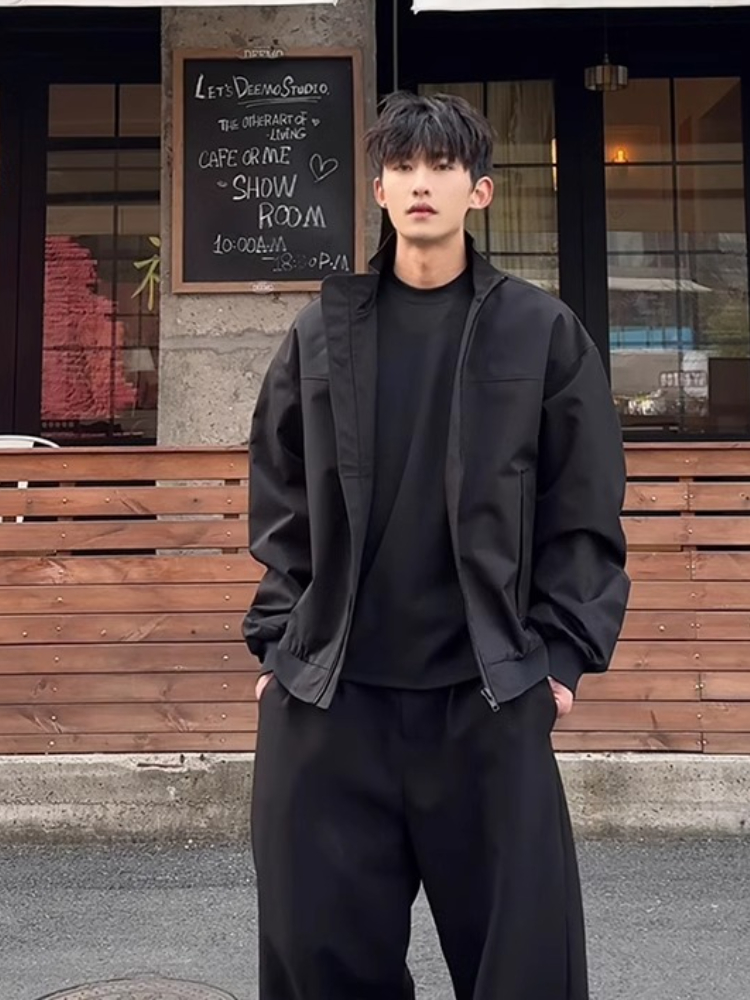 メンズソリッドコーチジャケット春秋ユーティリティカーゴウイン - Coach Jacket Bomber のレビューと価格