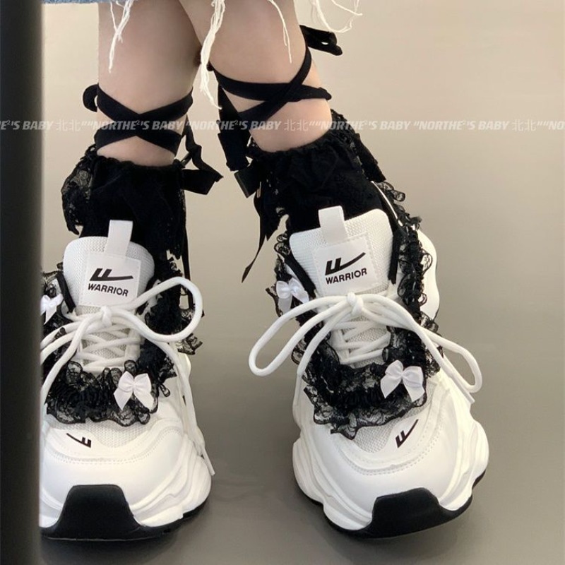 戦士オリジナルブランド不格好なスニーカー女の子のための Y2 - Street Fashion Brands のレビューと価格
