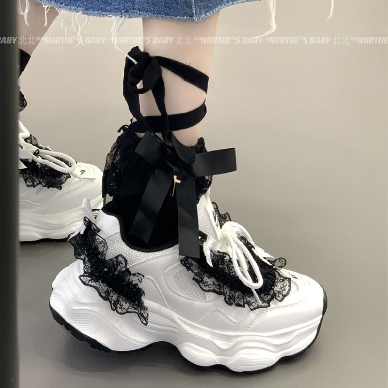 戦士オリジナルブランド不格好なスニーカー女の子のための Y2 - Street Fashion Brands のレビューと価格