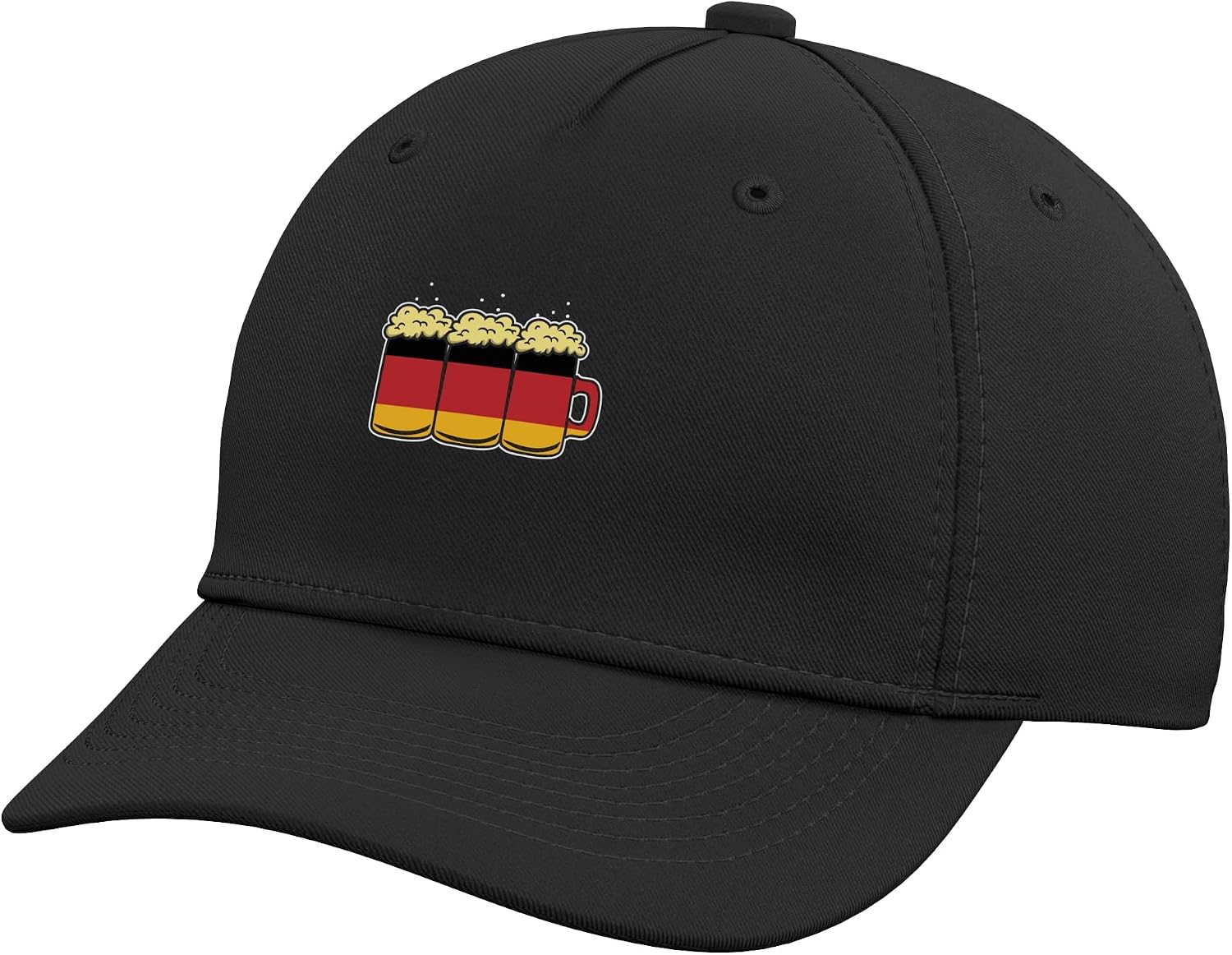 ドイツ国旗デザインビール愛好家のためのメンズ調節可能な野球帽 - Street Fashion Germany のレビューと価格