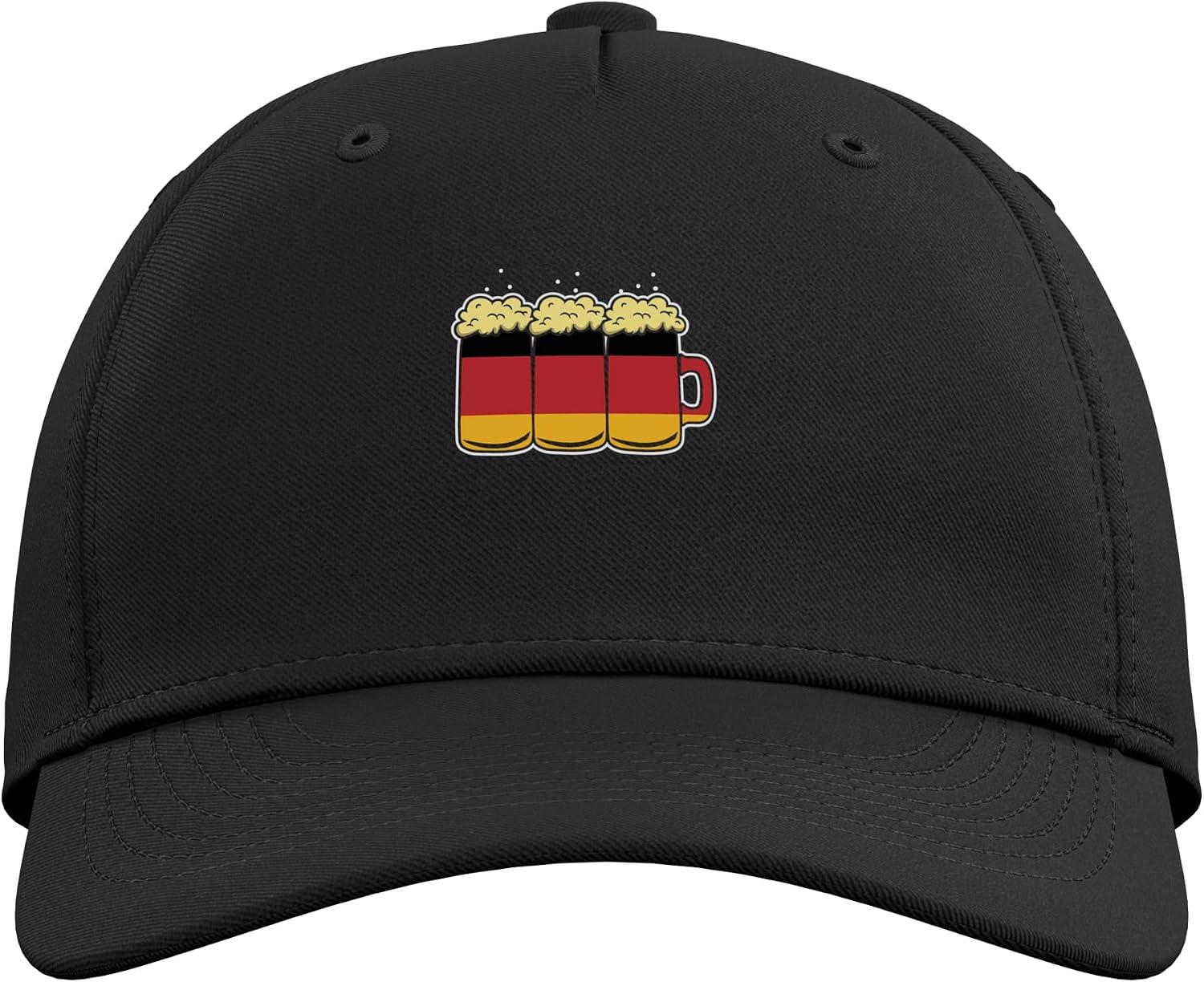 ドイツ国旗デザインビール愛好家のためのメンズ調節可能な野球帽 - Street Fashion Germany のレビューと価格