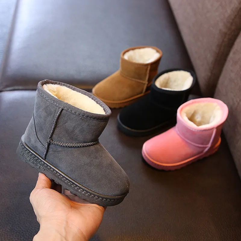 ファッション子供カジュアルシューズ女の子男の子綿スノーブーツ - Street Fashion Boy のレビューと価格