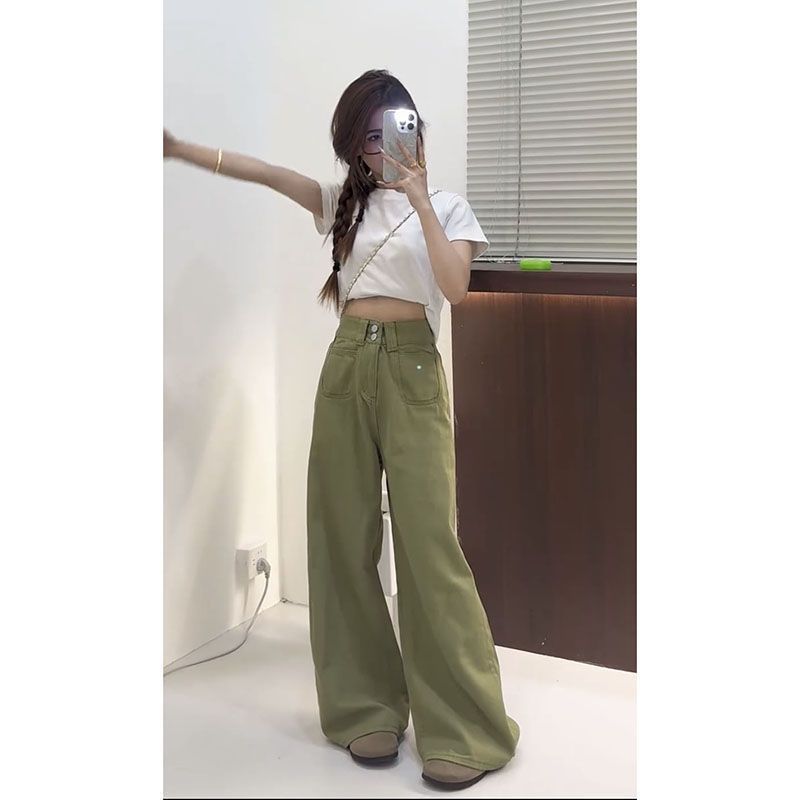 女の子用ジーンズ 日本のヴィンテージ服 高品質の質感素材 女 - Japanese Street Fashion Female のレビューと価格