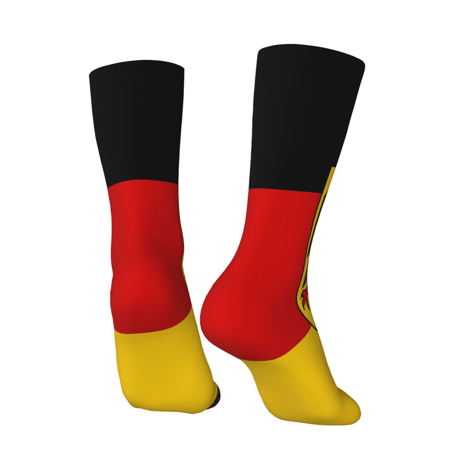 ドイツの国旗模様の靴下レトロファッションカジュアルソックス快 - Street Fashion Germany のレビューと価格