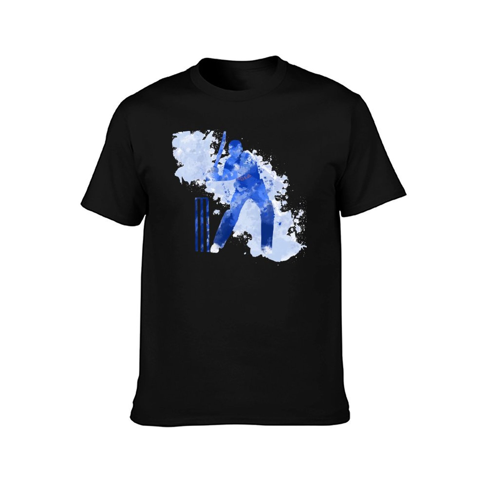 INDIA CRICKET - BATSMAN 水彩スプラッ - Street Fashion India のレビューと価格