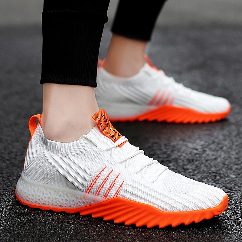 男性と女性のための通気性のあるメッシュスニーカー,スポーツ, - Japanese Street Fashion Female のレビューと価格